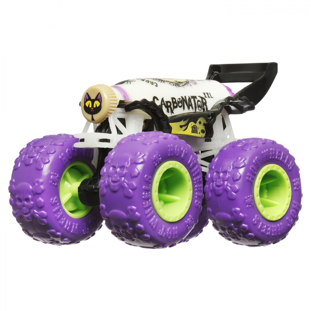 HOT WHEELS MONSTER TRUCK GLOW IN THE DARK MASINUTA CARBONATOR XXL SCARA 1:64 [2]