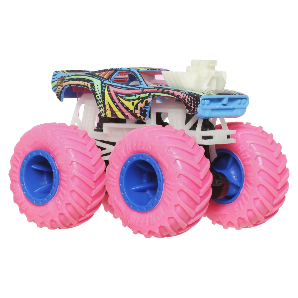HOT WHEELS MONSTER TRUCK GLOW IN THE DARK MASINUTA RODGER DODGER SCARA 1 LA 64 [2]