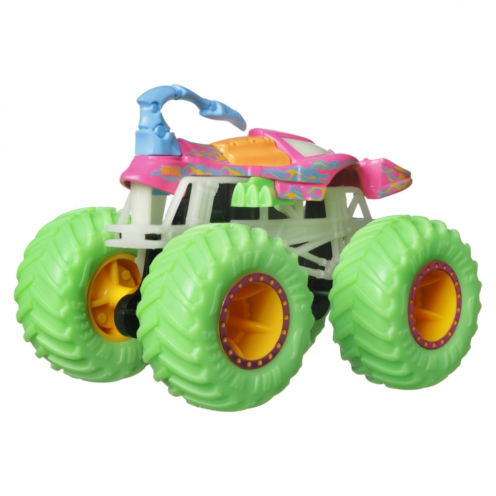 Hot Wheels Monster Truck Glow In The Dark Masinuta Scorpedo Scara 1:64 [3]