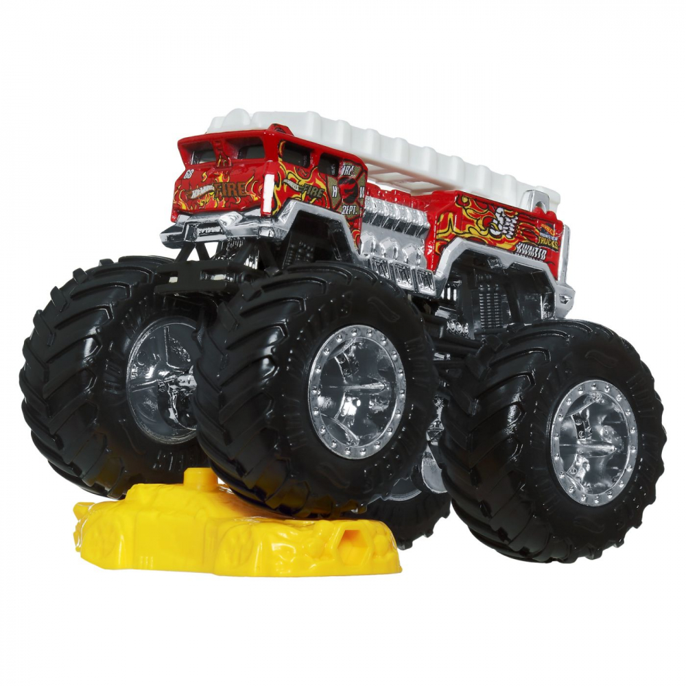 HOT WHEELS MONSTER TRUCK MASINUTA 5 ALARM SCARA 1:64 [3]