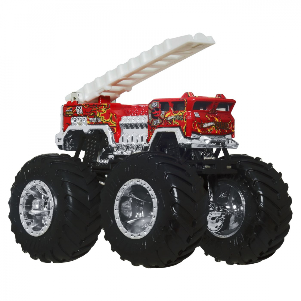 HOT WHEELS MONSTER TRUCK MASINUTA 5 ALARM SCARA 1:64 [2]