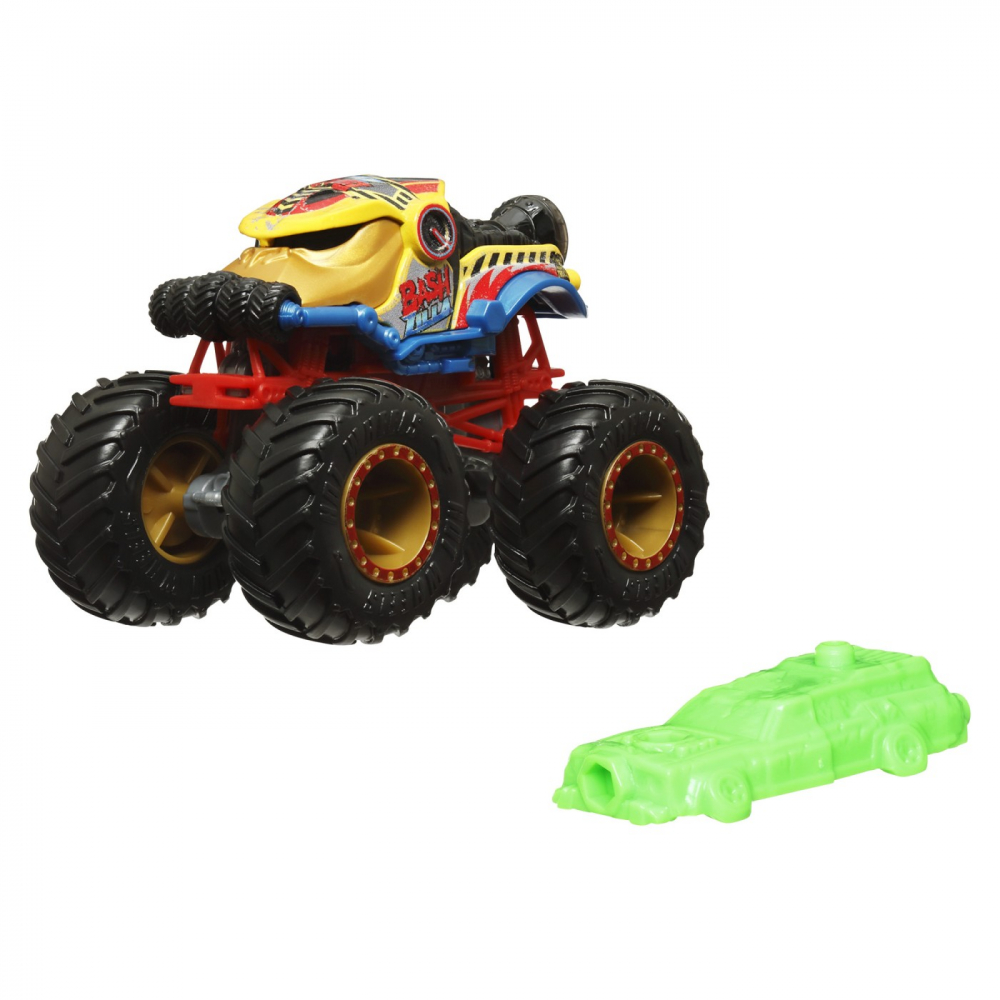HOT WHEELS MONSTER TRUCK MASINUTA BASH ZILLA SCARA 1:64 [5]