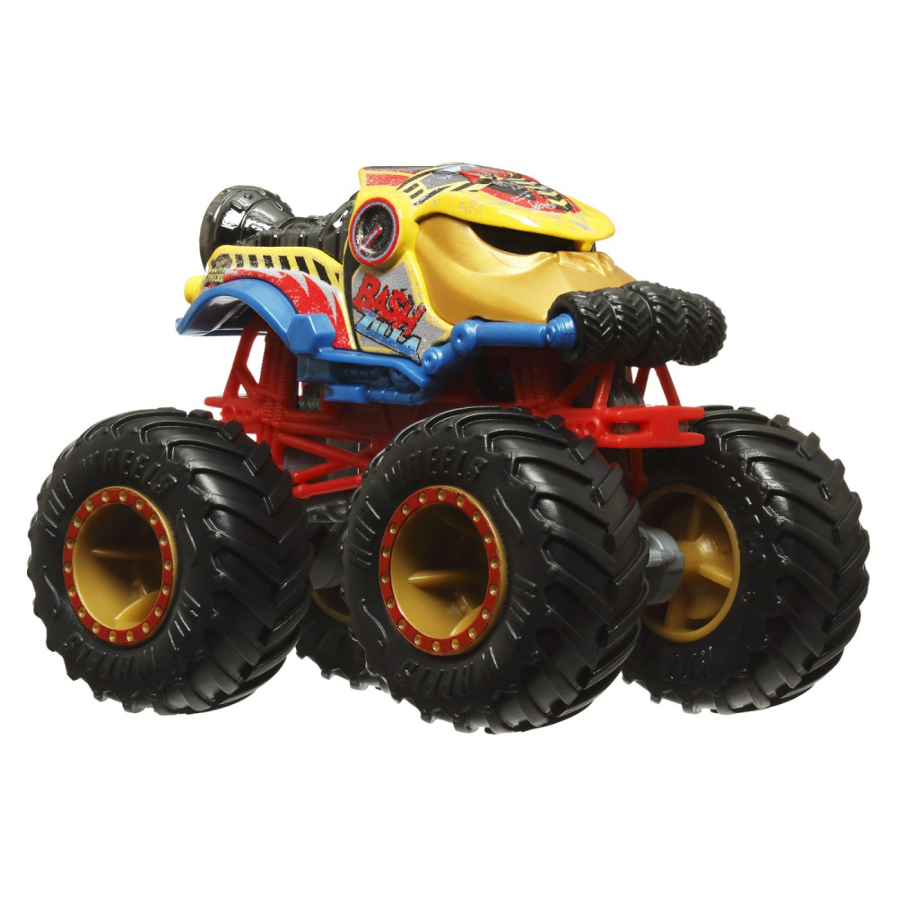 HOT WHEELS MONSTER TRUCK MASINUTA BASH ZILLA SCARA 1:64 [3]