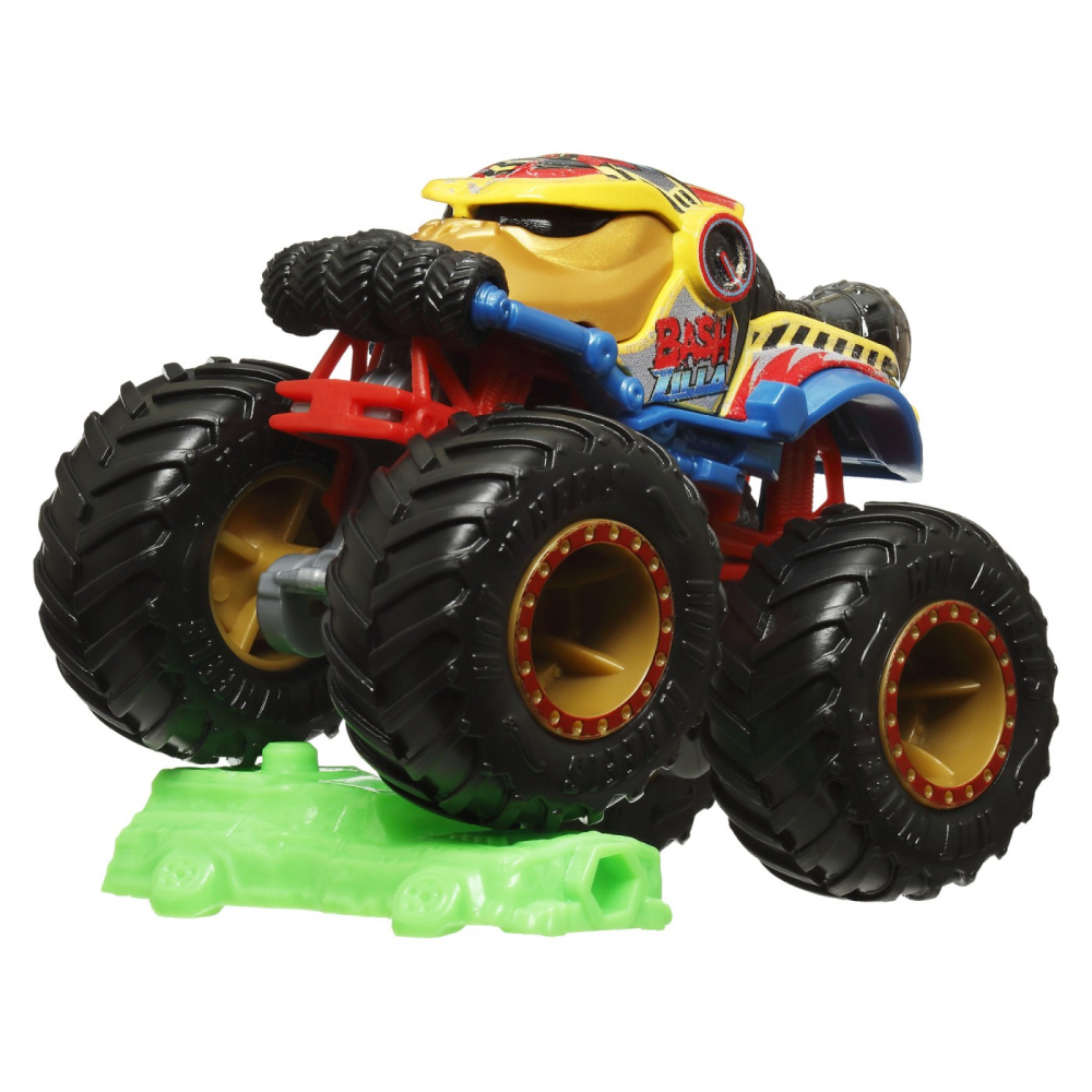 HOT WHEELS MONSTER TRUCK MASINUTA BASH ZILLA SCARA 1:64 [4]