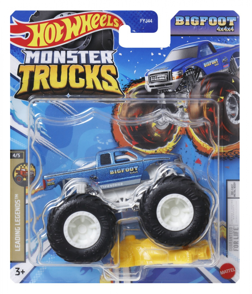 HOT WHEELS MONSTER TRUCK MASINUTA BIG FOOT SCARA 1:64 [1]