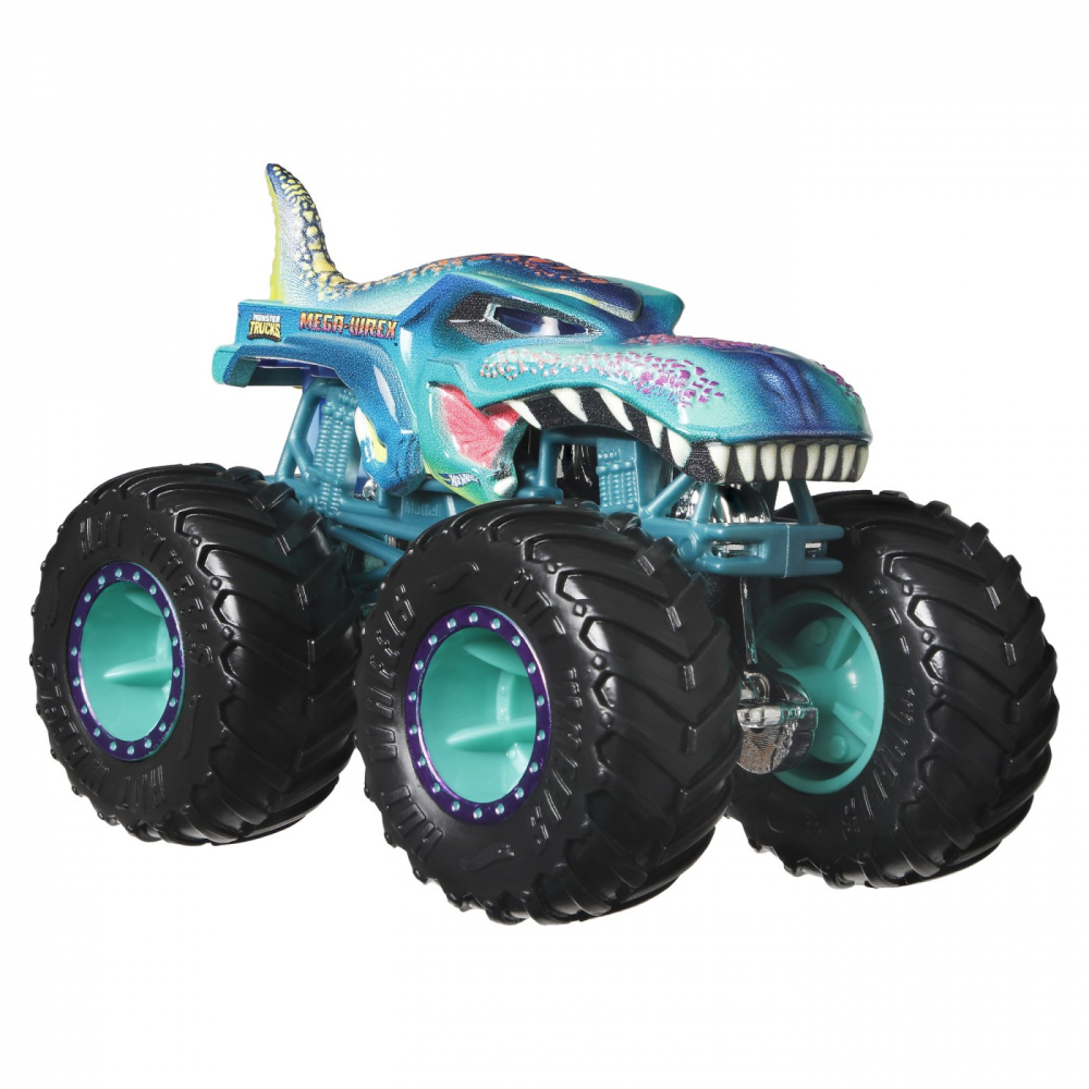 Hot Wheels Monster Truck Masinuta Mega Wrex Scara 1:64 [4]