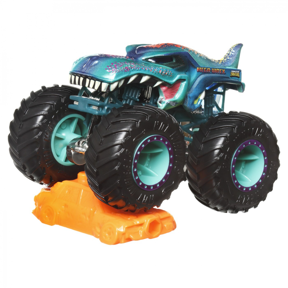 Hot Wheels Monster Truck Masinuta Mega Wrex Scara 1:64 [6]