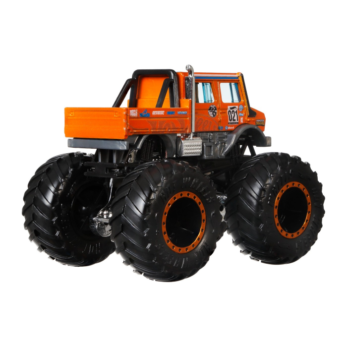 Hot wheels monster truck masinuta mercedes beng unimog scara 1:64 [3]