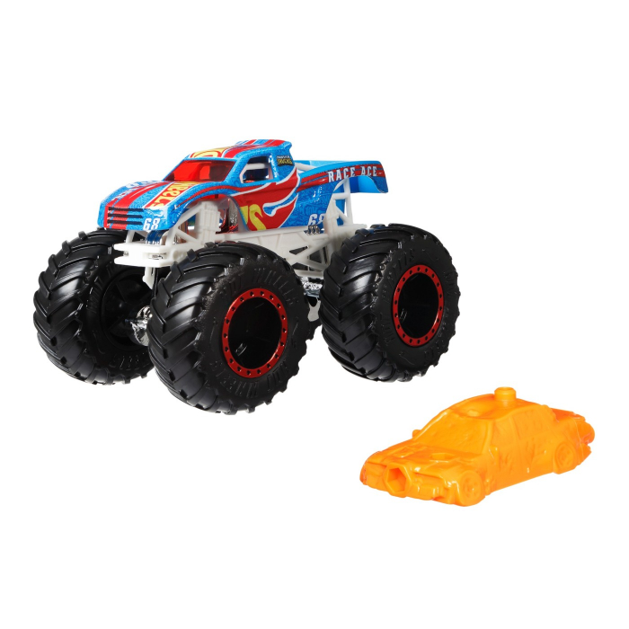 Hot wheels monster truck masinuta race ace scara 1:64 [2]