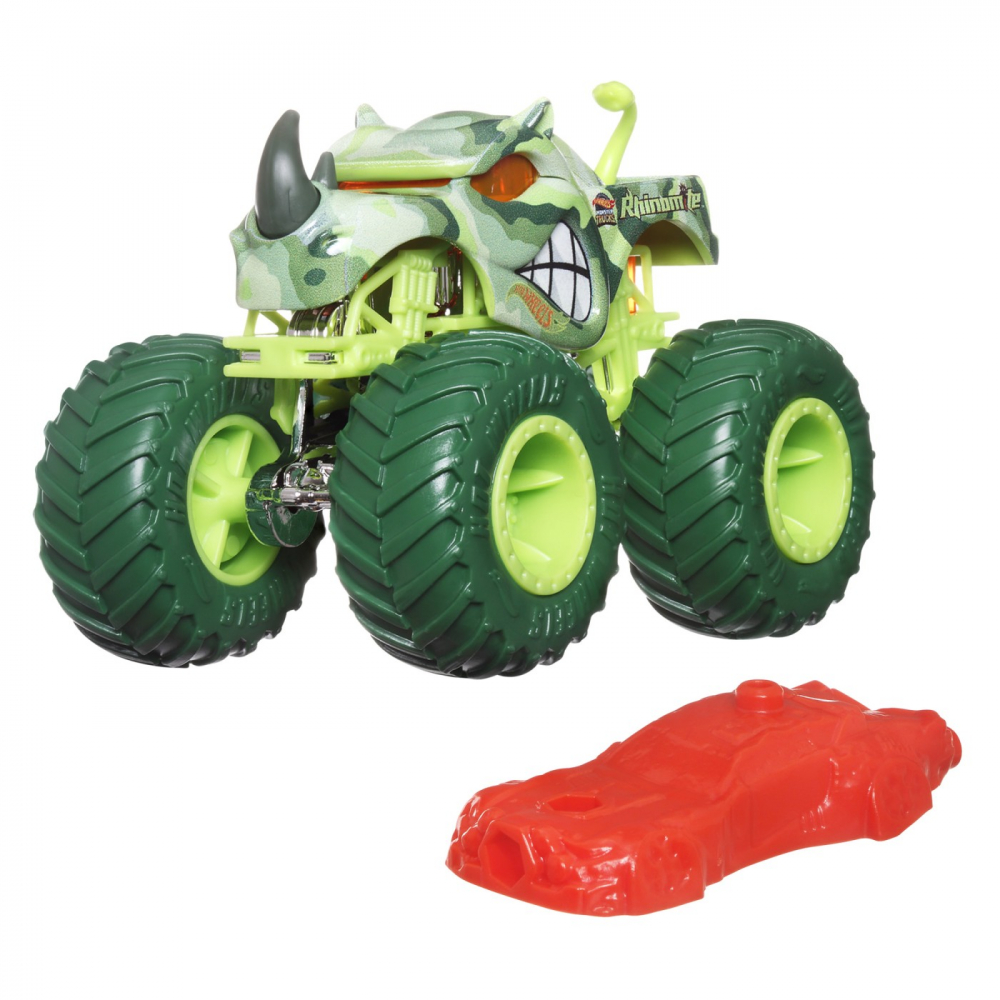 Hot Wheels Monster Truck Masinuta Rhinomite Scara 1:64 [2]