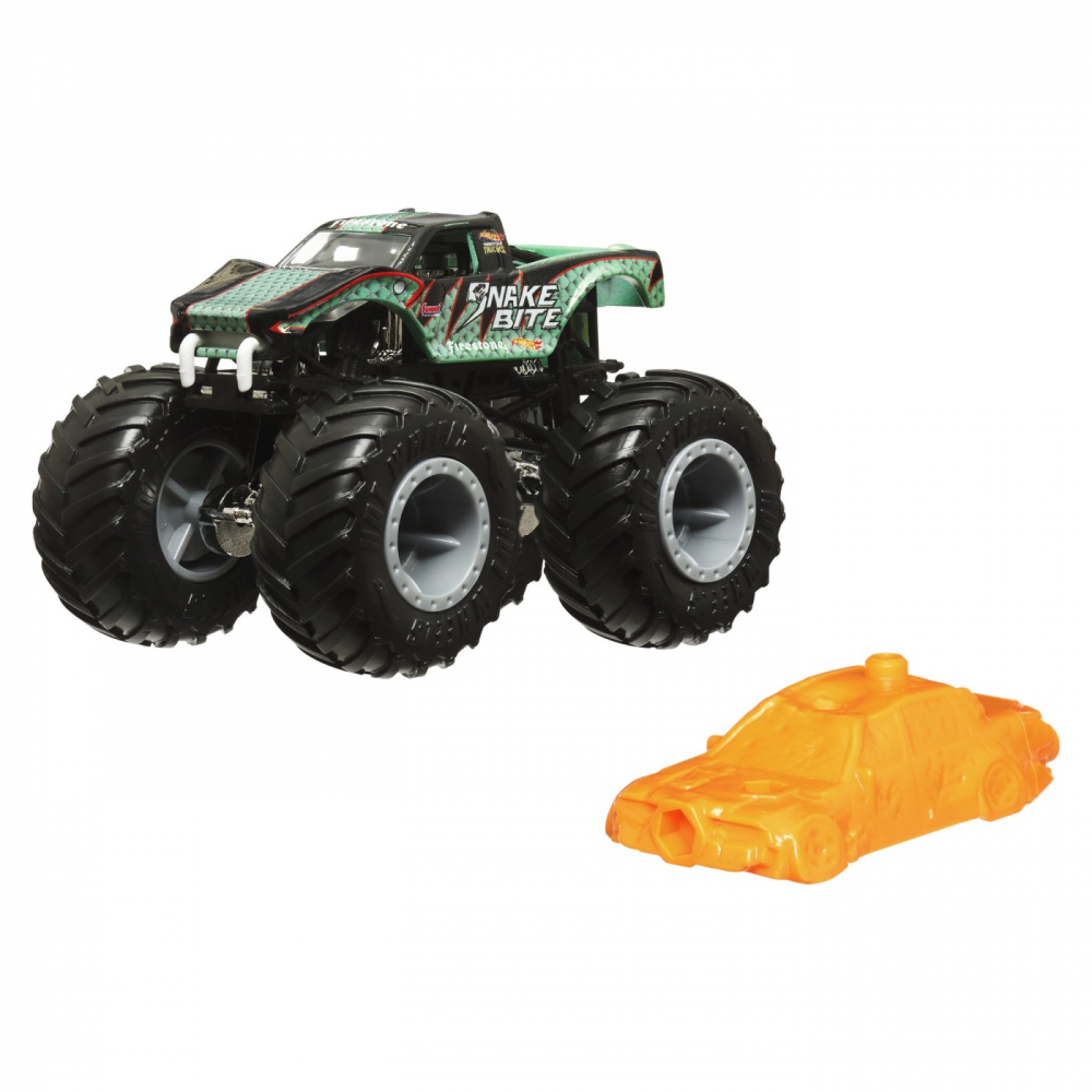 HOT WHEELS MONSTER TRUCK MASINUTA SNAKE BITE SCARA 1:64 [5]