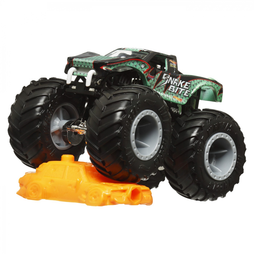 HOT WHEELS MONSTER TRUCK MASINUTA SNAKE BITE SCARA 1:64 [4]