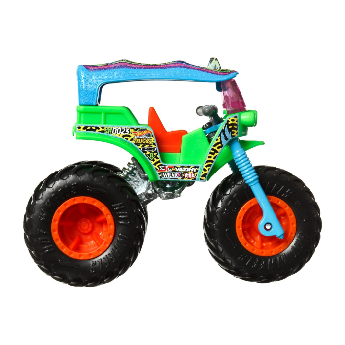 Hot wheels monster truck masinuta tuk n roll scara 1:64 [3]