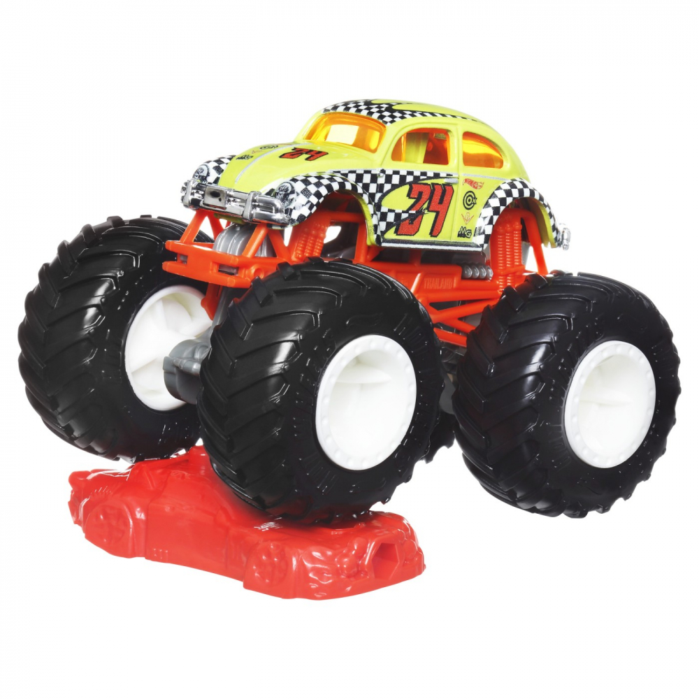 HOT WHEELS MONSTER TRUCK MASINUTA VOLKSWAGEN BEETLE SCARA 1:64 [2]