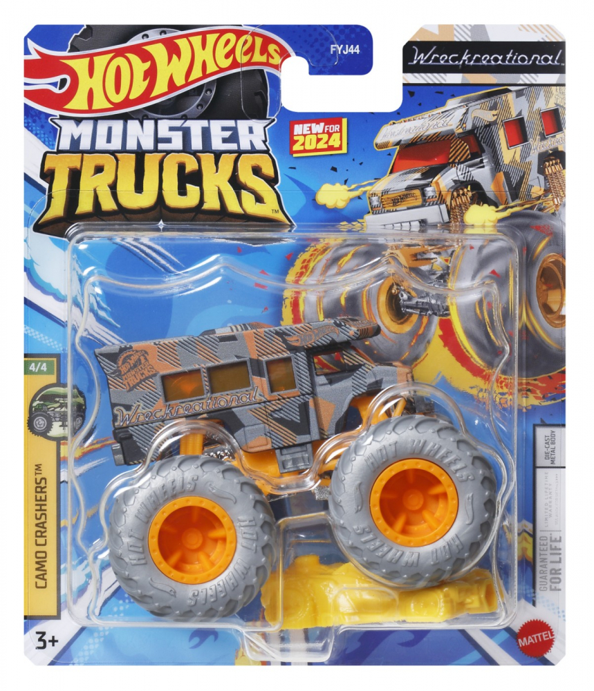 HOT WHEELS MONSTER TRUCK MASINUTA WRECKREATIONAL SCARA 1:64 [1]