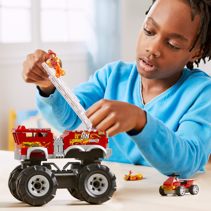 Hot Wheels Monster Truck Mega Set Construcție 5 Alarm  [4]