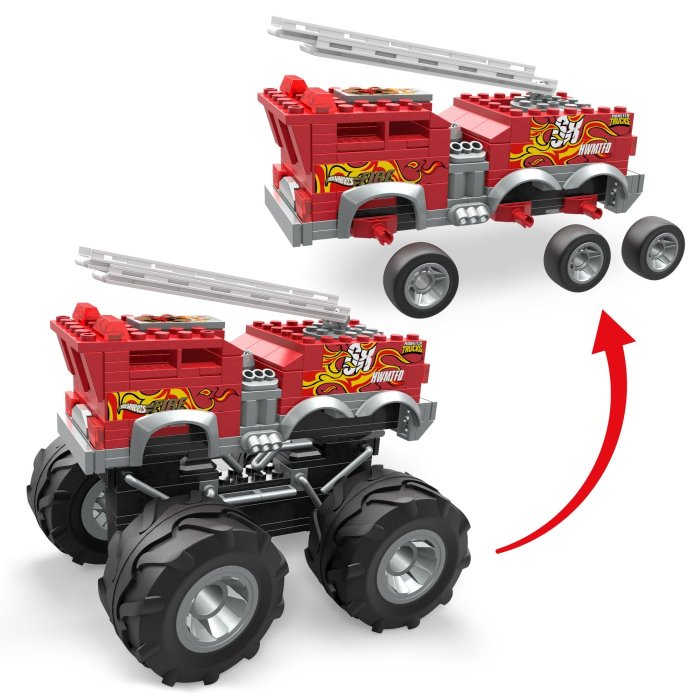 Hot Wheels Monster Truck Mega Set Construcție 5 Alarm  [7]