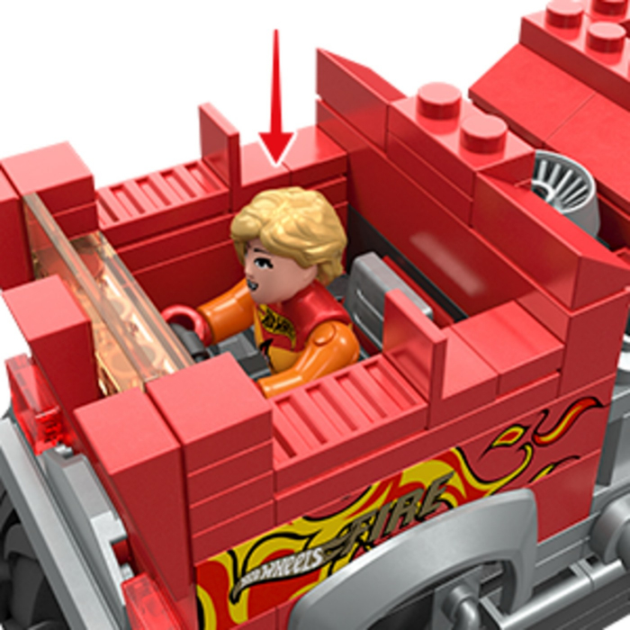 Hot Wheels Monster Truck Mega Set Construcție 5 Alarm  [6]