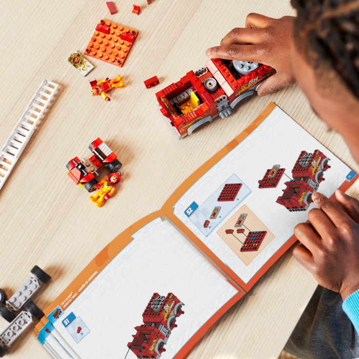 Hot Wheels Monster Truck Mega Set Construcție 5 Alarm  [9]