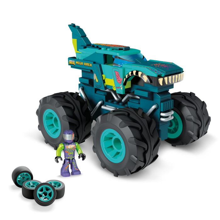 Hot Wheels Monster Truck Mega Set Construcție Mega Wrex [2]