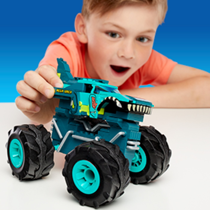 Hot Wheels Monster Truck Mega Set Construcție Mega Wrex [3]