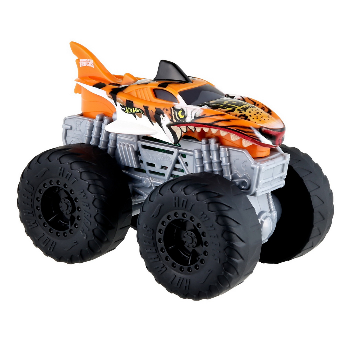 Hot Wheels Monster Truck Roarin Wreckers Tiger Shark 1:43 [2]