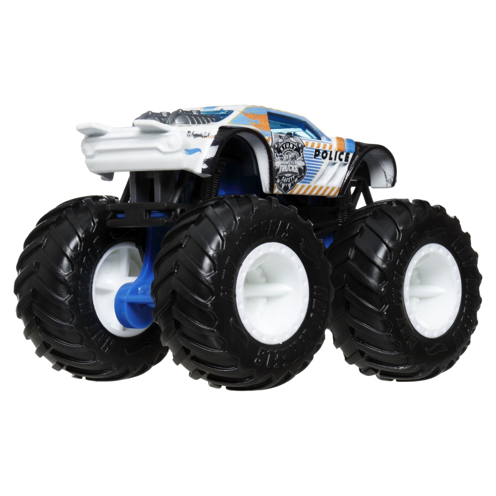 HOT WHEELS MONSTER TRUCK SI MASINUTA METALICA NIGHT SHIFTER POLICE [7]