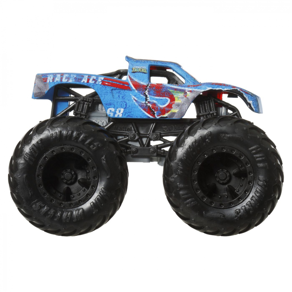 HOT WHEELS MONSTER TRUCK SI MASINUTA METALICA RACE ACE [7]