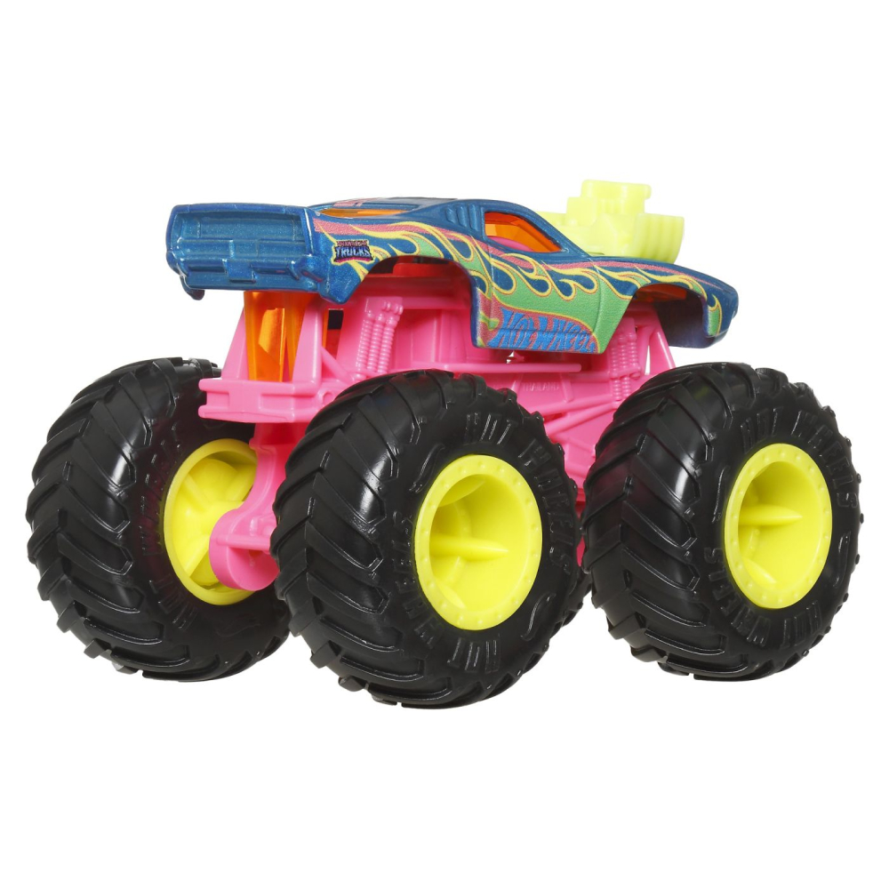 HOT WHEELS MONSTER TRUCK SI MASINUTA METALICA RODGER DODGER VERDE [4]
