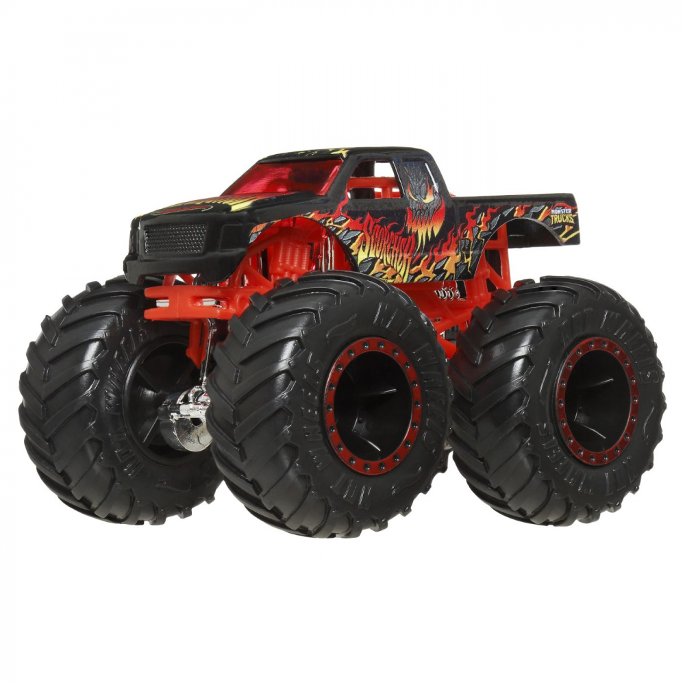 HOT WHEELS MONSTER TRUCK SI MASINUTA METALICA SCORCHER [4]
