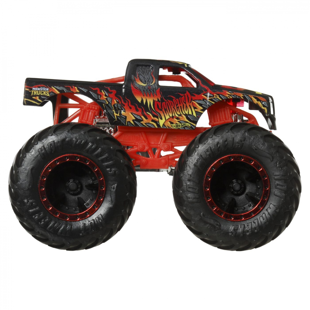 HOT WHEELS MONSTER TRUCK SI MASINUTA METALICA SCORCHER [7]