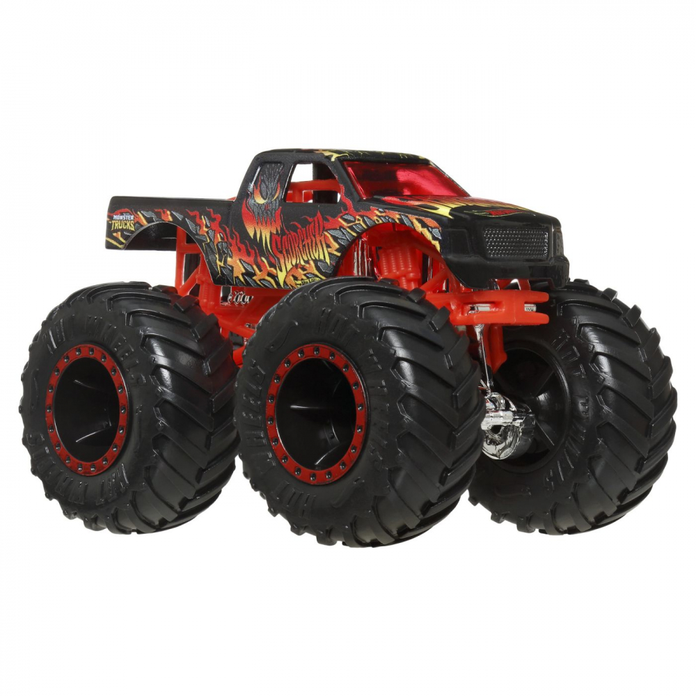 HOT WHEELS MONSTER TRUCK SI MASINUTA METALICA SCORCHER [6]