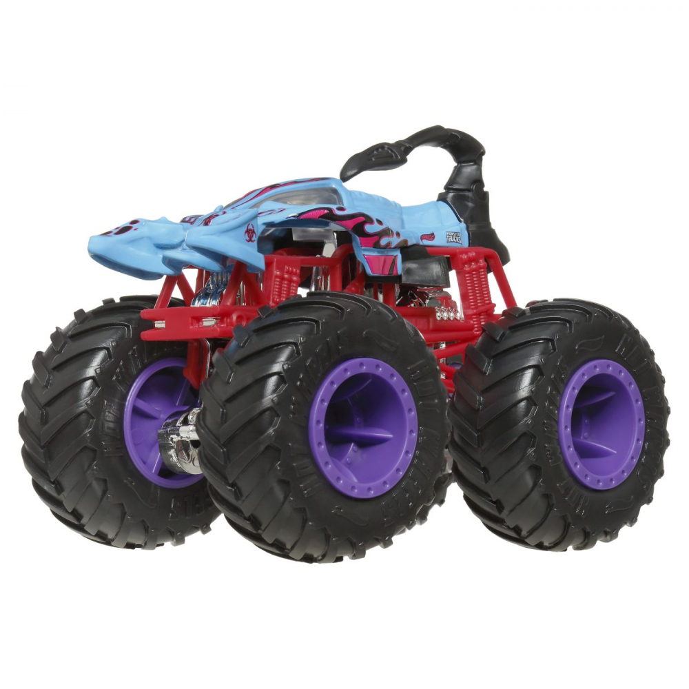 HOT WHEELS MONSTER TRUCK SI MASINUTA METALICA SCORPEDO [4]