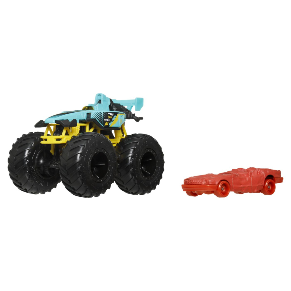 HOT WHEELS MONSTER TRUCK SI MASINUTA METALICA SLAM PRIX [3]