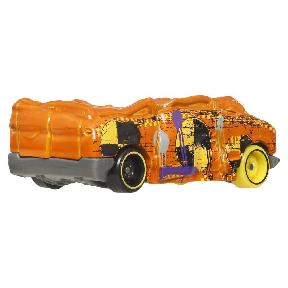 HOT WHEELS MONSTER TRUCK SI MASINUTA METALICA TOTALED GALBEN [5]