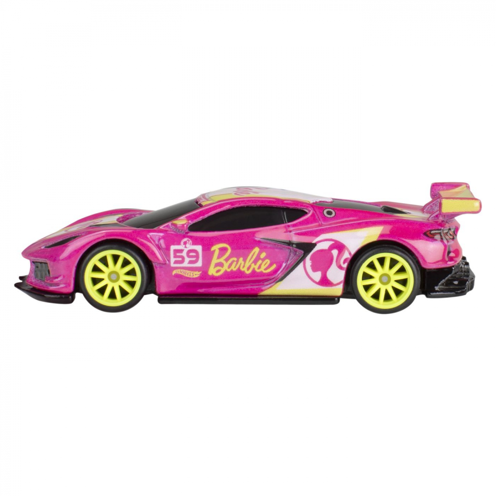 HOT WHEELS POP CULTURE MASINUTA METALICA BARBIE 65 CORVETTE C8 R SCARA 1:64 [6]