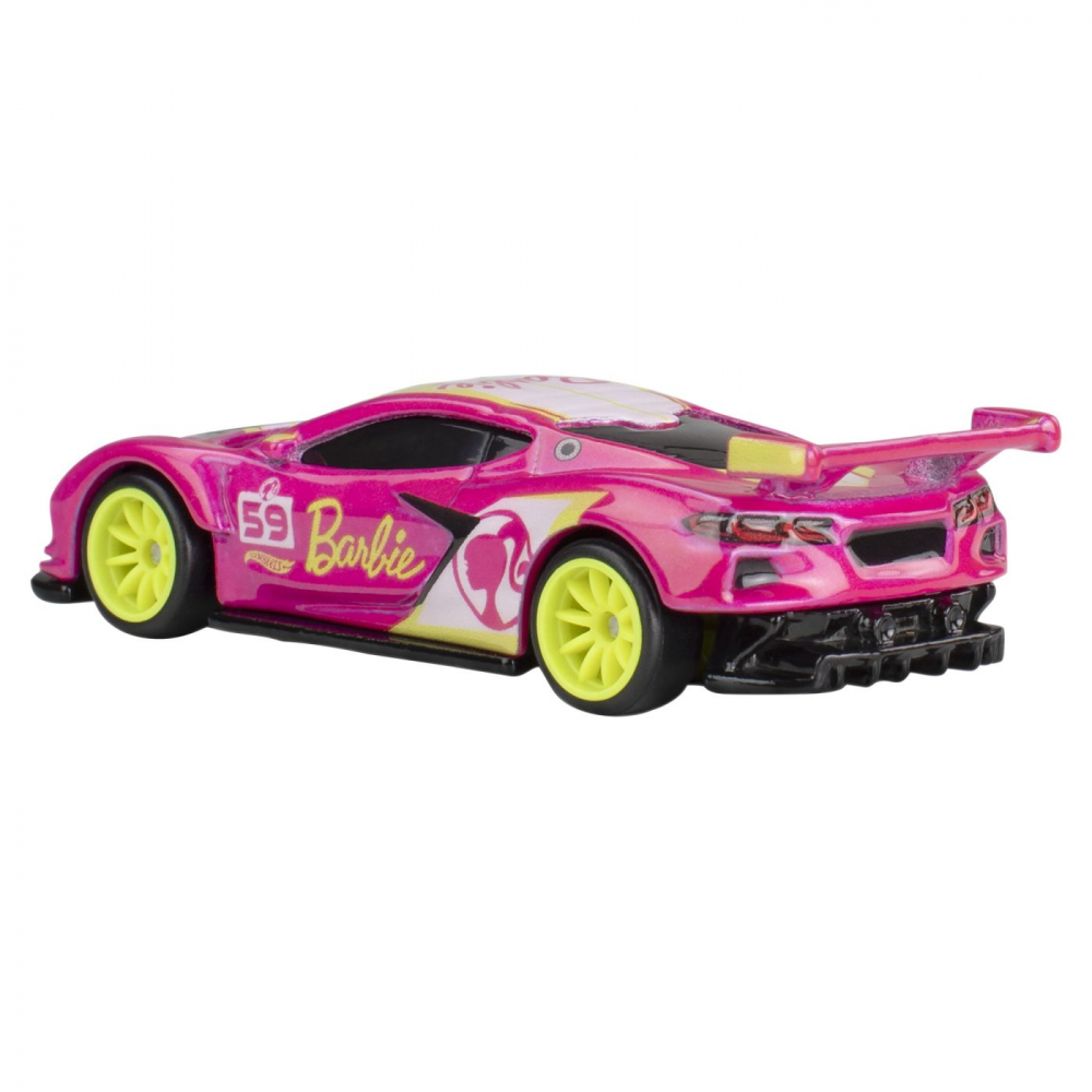 HOT WHEELS POP CULTURE MASINUTA METALICA BARBIE 65 CORVETTE C8 R SCARA 1:64 [5]