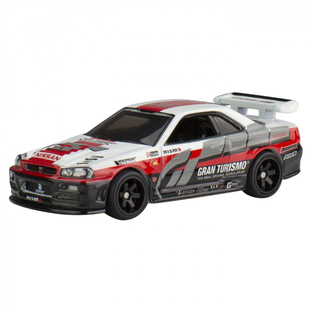 HOT WHEELS POP CULTURE MASINUTA METALICA GRAN TURISMO NISSAN SKYLINE GT R SCARA 1:64 [2]