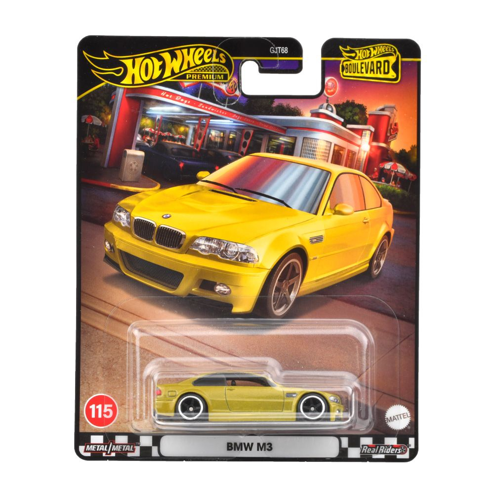 HOT WHEELS PREMIUM BOULEVARD MASINUTA METALICA BMW M3 SCARA 1:64 [1]