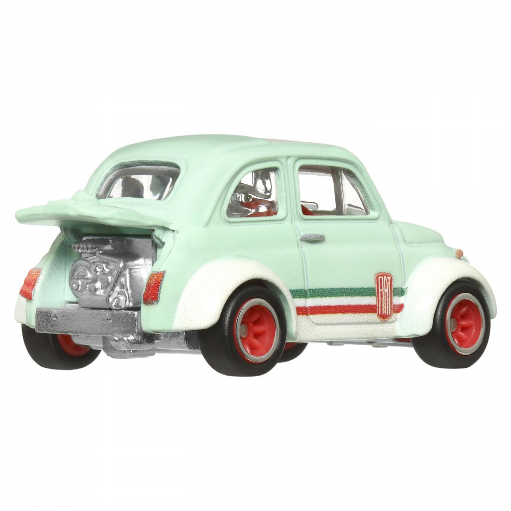 HOT WHEELS PREMIUM BOULEVARD MASINUTA METALICA FIAT 500 D MODIFICADO SCARA 1:64 [6]