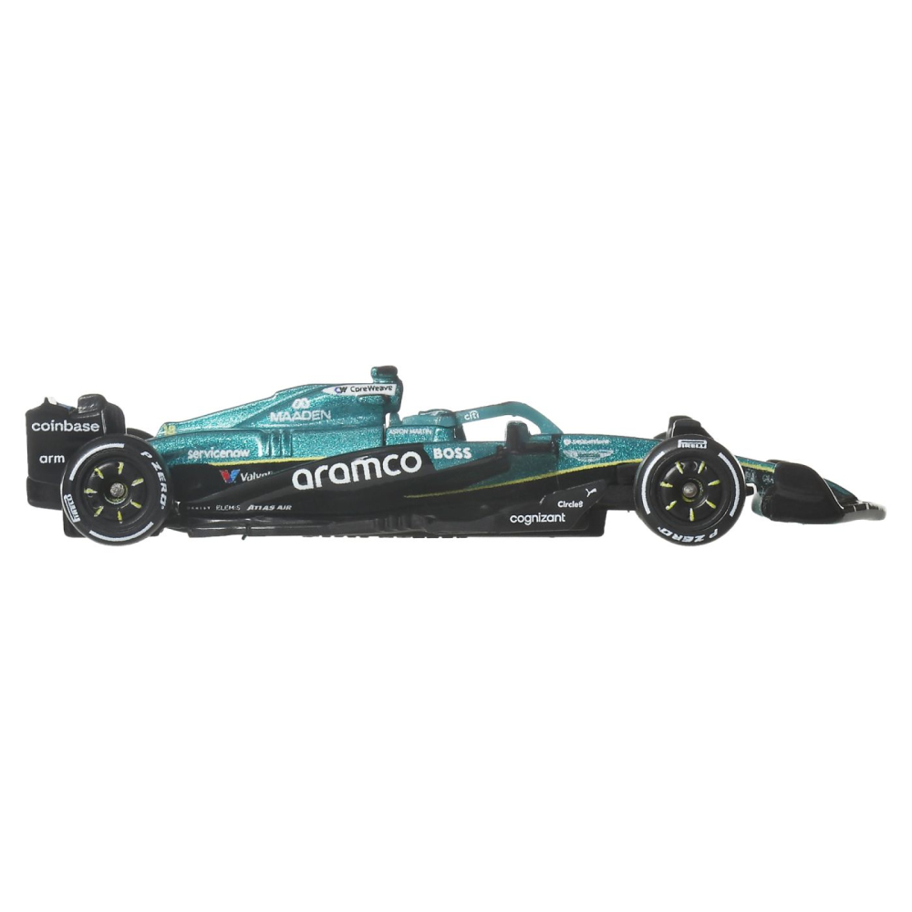 HOT WHEELS PREMIUM REAL RIDERS FORMULA 1 2024 MASINUTA METALICA ASTON MARTIN ARAMCO FORMULA ONE TEAM SCARA 1 LA 64 [3]