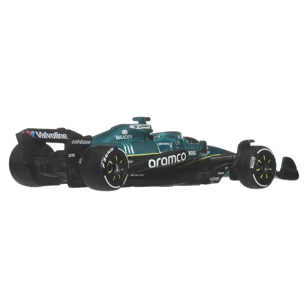 HOT WHEELS PREMIUM REAL RIDERS FORMULA 1 2024 MASINUTA METALICA ASTON MARTIN ARAMCO FORMULA ONE TEAM SCARA 1 LA 64 [6]