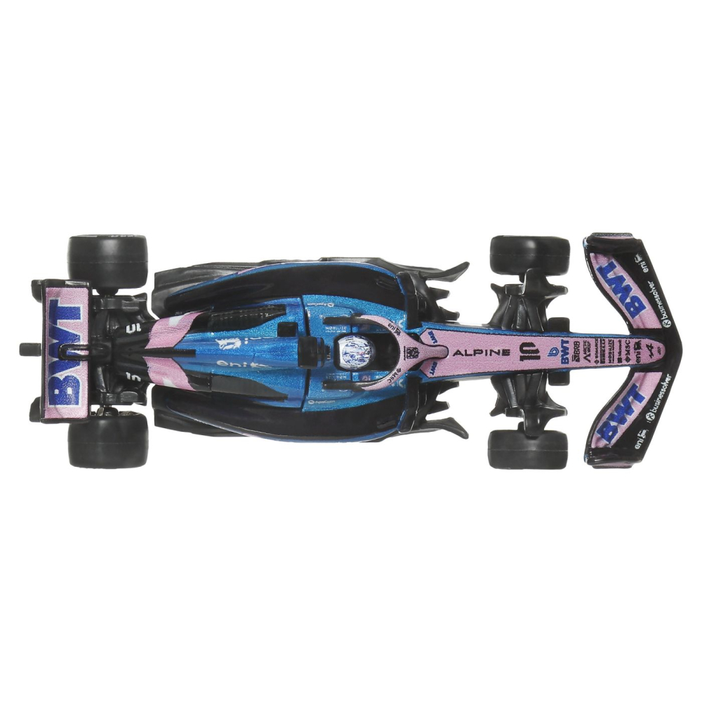 HOT WHEELS PREMIUM REAL RIDERS FORMULA 1 2024 MASINUTA METALICA BWT ALPINE FORMULA ONE TEAM SCARA 1 LA 64 [6]