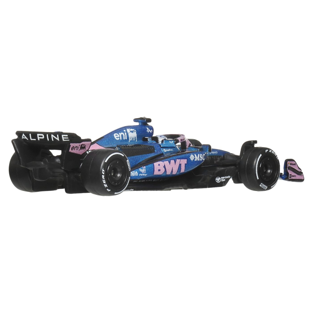 HOT WHEELS PREMIUM REAL RIDERS FORMULA 1 2024 MASINUTA METALICA BWT ALPINE FORMULA ONE TEAM SCARA 1 LA 64 [3]