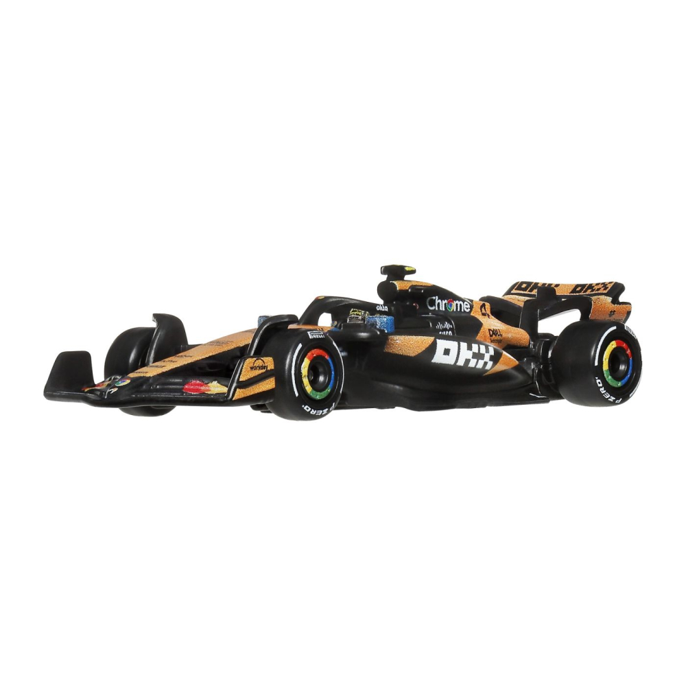 HOT WHEELS PREMIUM REAL RIDERS FORMULA 1 2024 MASINUTA METALICA MCLAREN FORMULA 1 TEAM SCARA 1 LA 64 [2]