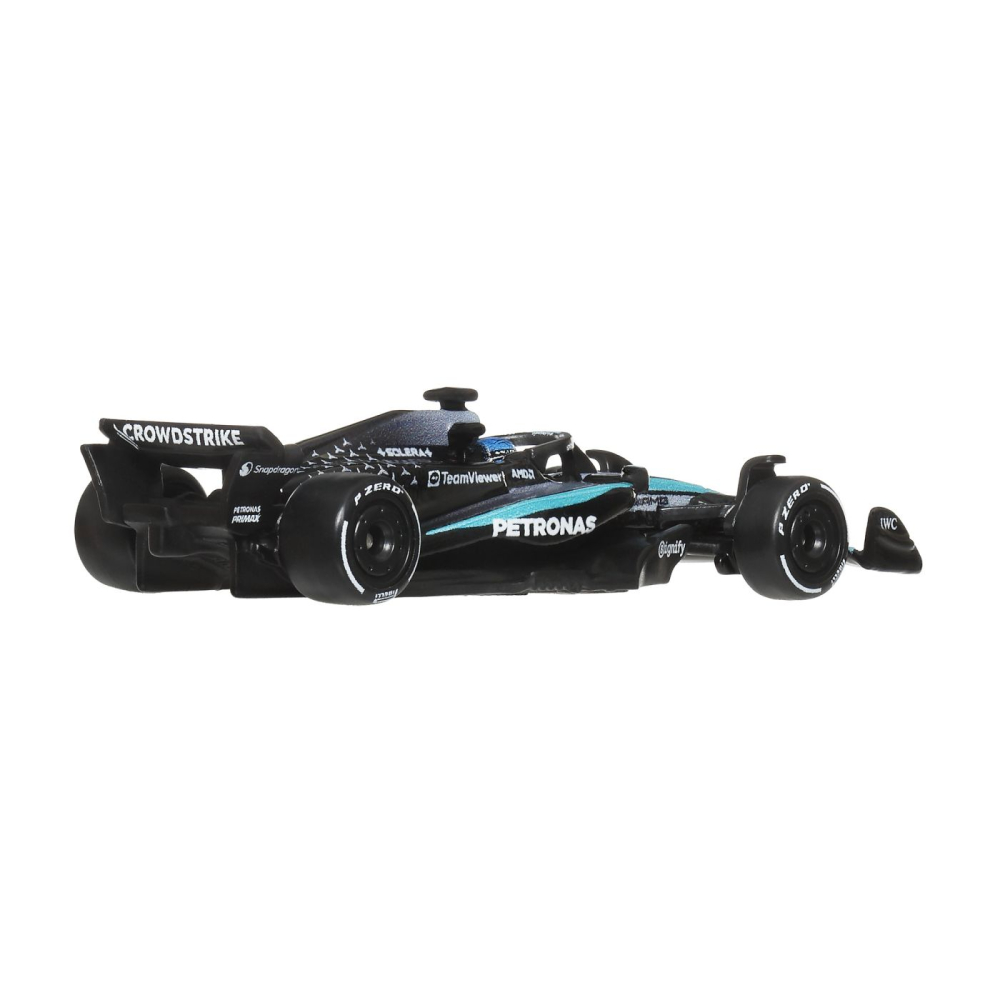 HOT WHEELS PREMIUM REAL RIDERS FORMULA 1 2024 MASINUTA METALICA MERCEDES AMG PETRONAS FORMULA ONE TEAM SCARA 1 LA 64 [6]