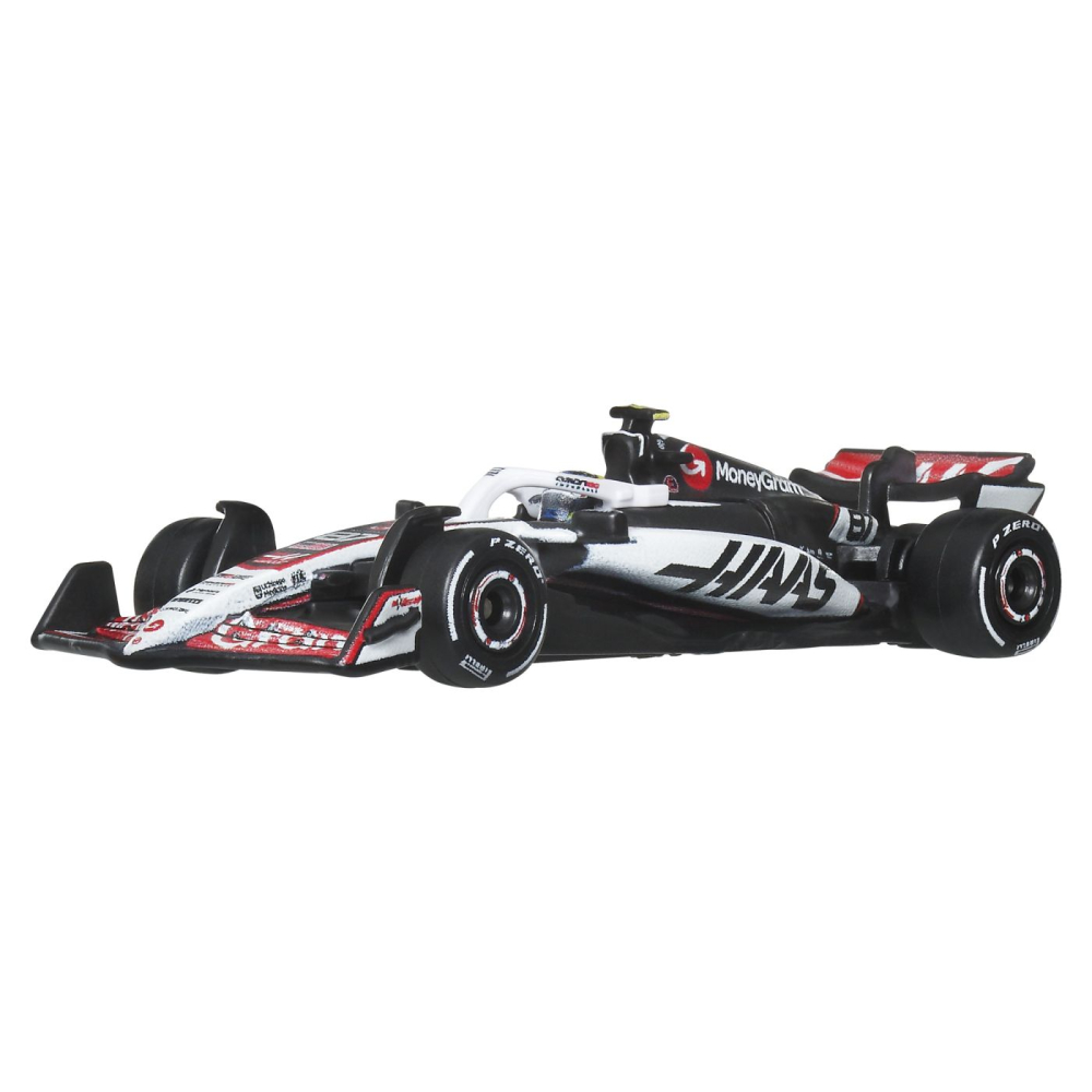 HOT WHEELS PREMIUM REAL RIDERS FORMULA 1 2024 MASINUTA METALICA MONEYGRAM HAAS F1 TEAM SCARA 1 LA 64 [6]
