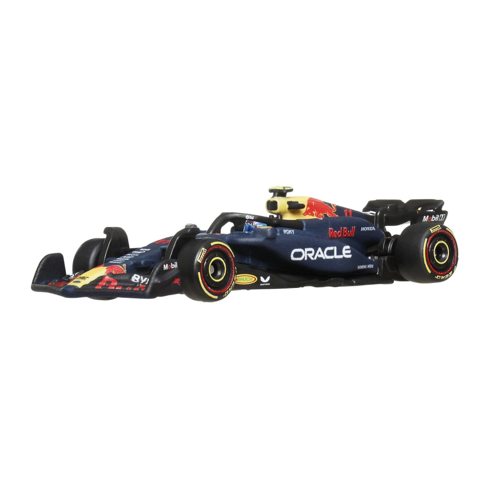HOT WHEELS PREMIUM REAL RIDERS FORMULA 1 2024 MASINUTA METALICA ORACLE RED BULL RACING RB20 NUMARUL 11 SCARA 1 LA 64 [5]