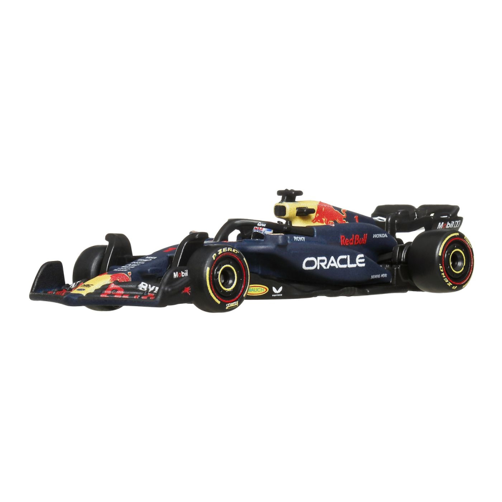 HOT WHEELS PREMIUM REAL RIDERS FORMULA 1 2024 ORACLE RED BULL RACING RB20 NUMARUL 1 SCARA 1 LA 64 [5]