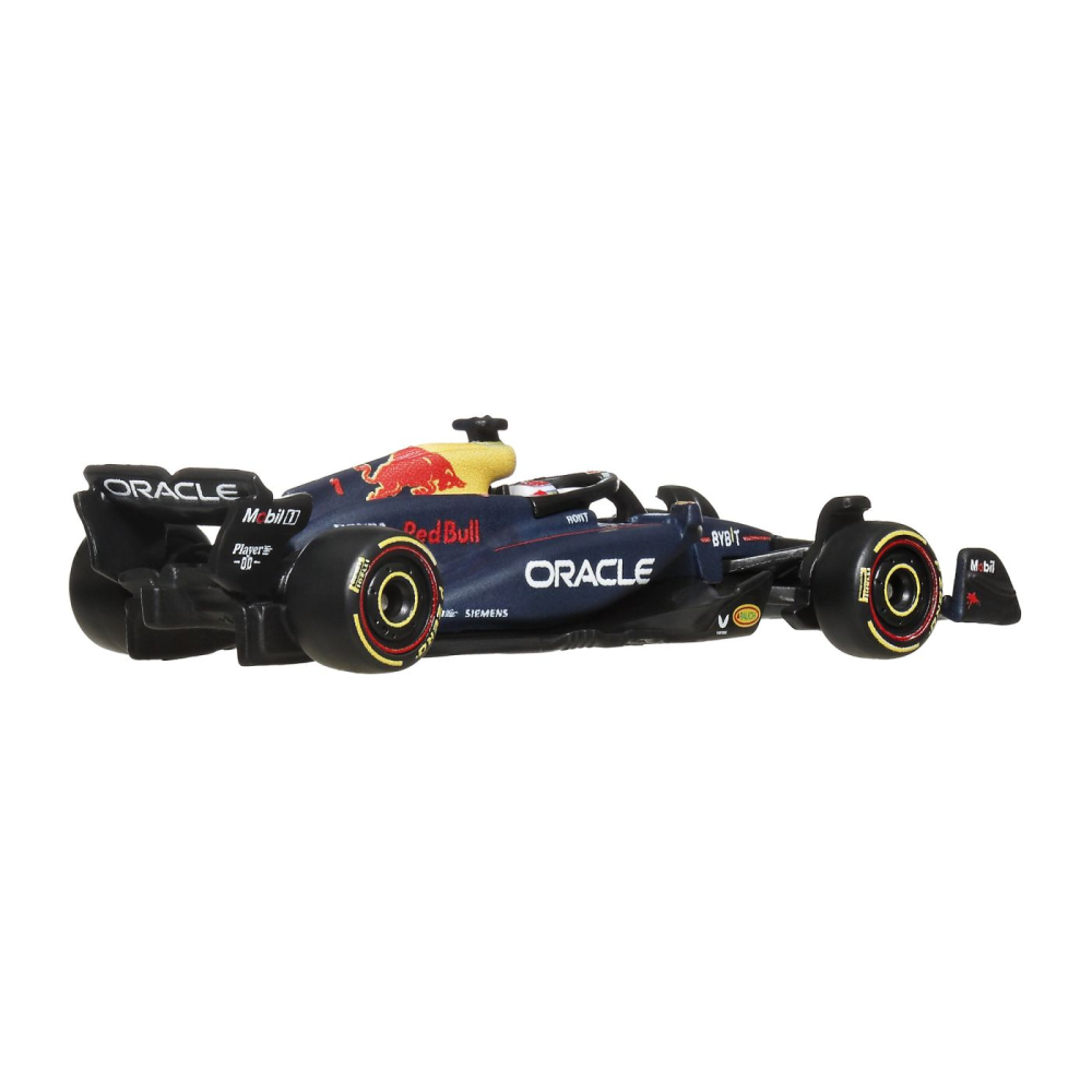 HOT WHEELS PREMIUM REAL RIDERS FORMULA 1 2024 ORACLE RED BULL RACING RB20 NUMARUL 1 SCARA 1 LA 64 [6]